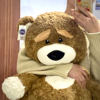可爱小熊玩偶大号泰迪熊抱枕睡毛绒玩具布娃娃送男女孩子生日礼物