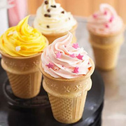 平底蛋筒1200个冰淇淋威化筒脆筒脆皮蛋筒甜筒蛋托火锅自助餐商用