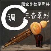 音乐佳紫竹三音高品质C/bB/小D/G/F调葫芦丝 送盒子 中国节
