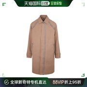 99新未使用香港直邮Berluti 格子图案长款大衣 R21OCU80001