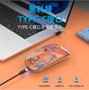 双飞燕t7透明磁吸三模无线蓝牙，鼠标静音办公商务，光电鼠标键盘适