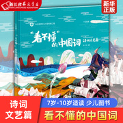 看不懂的中国词诗词文艺篇精装版 外语教学与研究出版社 中国儿童文学 9787521311914新华正版