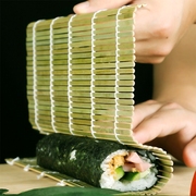 寿司卷帘白青皮(白青皮)家用竹帘子，紫菜包饭神器，不沾寿司席幼儿院寿司工具
