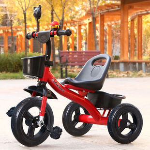 儿童三轮脚踏车1-6岁3大号婴儿轻便手推车宝宝自行车童车