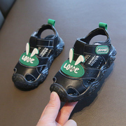 宝宝凉鞋男0-1一2岁女童小童，鞋子夏季婴儿学步鞋软底儿童运动凉鞋