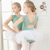 舞蹈服儿童短袖女童芭蕾舞吊带练功服中国舞夏季跳舞衣服长袖六一