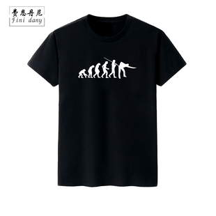 台球进化论Snooker比赛服斯诺克短袖桌球台球衣服夏季短袖T恤男女