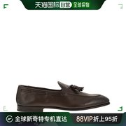 香港直邮潮奢 Church'S 男士绒毛小牛皮便鞋