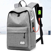 e17休闲包帆布双肩包男韩版，背包大容量中学生书包，电脑旅行包潮