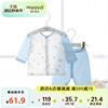 哈贝比(哈贝比)0-3岁宝宝长袖，防蚊套装幼儿纯棉轻薄分体，套装夏婴童空调服