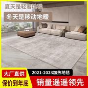 暖季石墨烯电热地毯客厅地暖垫家用 2024冬天加热地毯发热地热垫