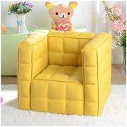 创意时尚宝贝儿童沙发幼儿园单人白色面包沙发可爱韩式时尚小沙发