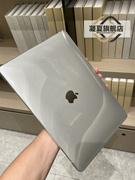 凝夏适用苹果笔记本电脑保护壳macbookpro保护套2022air13.3寸外壳2021超薄14透明16简约派2023配件M25硬