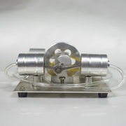 蒸汽机模型可改发电机usb充电排量，1.l超斯特林可教学礼物
