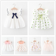 童装女童连衣裙夏款洋气儿童，小女孩公主裙0一1-3岁婴儿女宝宝裙子