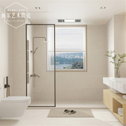 柔光肌肤釉面微水泥瓷砖800x800客厅防滑地砖厨房卫生间素色墙砖