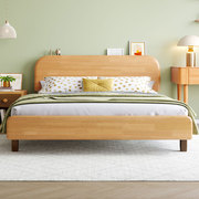 全实木儿童床男孩女孩床现代简约1.5米卧室公主，床1.2米家用单人床