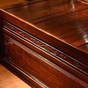 红木家具中式实木双人床，1.8m床东非酸枝木大床仿古主卧婚床