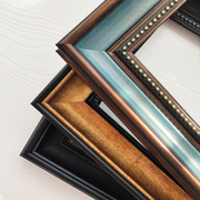 宽版欧式油画框外框装裱数字油画板复古美式装饰大尺寸PS框