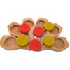 木制木质月饼模具年糕模子绿豆糕南瓜饼干馒头模板单柄7.0CM