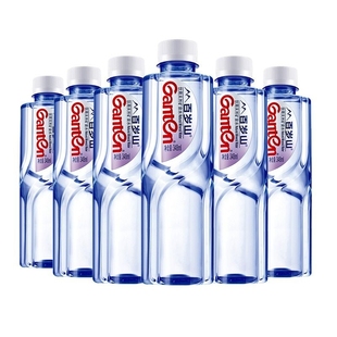 百岁山矿泉水348ml*6瓶整箱偏硅酸健康饮用水办公室会议小瓶装水