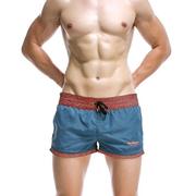 男士时尚夏季沙滩短裤三分裤健身运动速干家居休闲跑步纯色青年