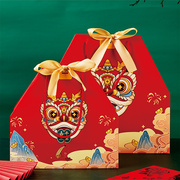福袋袋国潮风袋中国年，礼物手提纸袋创意，礼袋年货伴手礼袋