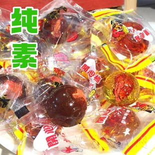 台湾开心梅黑糖梅纯素糖果夹心糖麦芽糖儿童散装梅心话梅糖棒棒糖