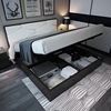 高箱储物床气动液压收纳床简约现代板式双人床1.5、1.8米实木定制