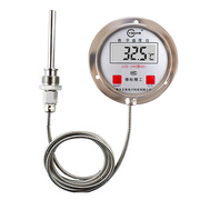 数显温度计工业用不锈钢，高精度带探头显示传感器，高温电子测水温表