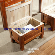 现代箱体凳子香樟木家用实木，凳子收纳凳子成人换鞋凳茶几凳子