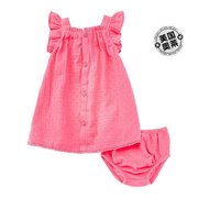 Juicy Couture 2 件套连衣裙和下装套装 - 粉色 美国奥莱直发