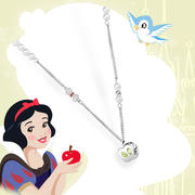 造型元气少女女士银饰项链礼物359白雪公主苹果Disney/迪士尼
