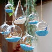 透明玻璃瓶微景观幼儿园吊饰挂饰走廊装饰天花板创意海洋主题装饰