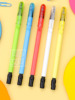 日本文具 派通 简约流畅透明笔杆铅笔 半自动铅笔0.5mm铅笔芯