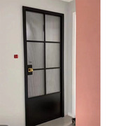 极简法式门窗复古门玻璃门，平开门厨房门卧室，老铁门卫生间门工艺玻