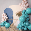 蒂芙尼蓝气球生日派对布置结婚庆用品七夕情人节商场门头装饰