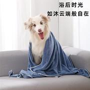 宠物超细纤维吸水毛巾 宠物洗澡清洁巾刺绣猫狗毛巾logo