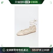 香港直邮潮奢alexandrebirman女士，tresse芭蕾平底鞋albir30