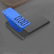 厨房高精度电子秤烘培精准秤USB充电家用小型食物秤克秤中文显示