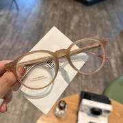 军达丹阳眼镜大框板材近视眼镜架圆框时尚复古全框眼镜D6850