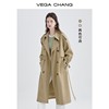 vegachang风，衣女中长款韩版收腰时尚外套
