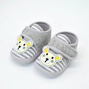 新生婴儿鞋秋季布鞋，3-6-8-12个月婴儿学步鞋，软底0-1岁男女宝宝鞋