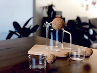 网红日式创意设计玻璃泡茶壶办公室简约杯子甜美可爱花茶壶带滤网