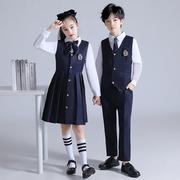 儿童演出服中小学生朗诵服装合唱服集体比赛主持人，礼服合唱表演服