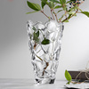 现代水晶玻璃花瓶时尚简约客厅水培，花器干花器花艺创意家居装饰品