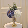 欧式美式粉紫色花艺花瓶组合套装摆件 家居客厅样板房仿真花