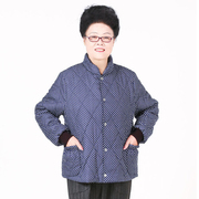 中老年女妈妈衣服200斤秋冬装棉服，外套胖奶奶，薄款棉衣加肥加大码