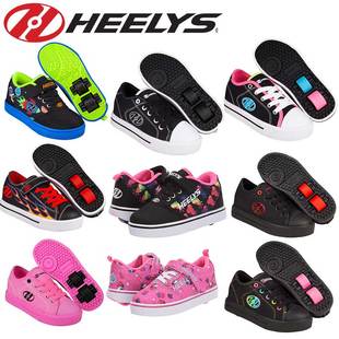 美国heelys男童双轮滑飞行鞋女童学生代步二轮夏季薄款暴走鞋