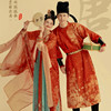 影楼主题服装唐风汉服男女婚纱套装拍照复古中式国潮演出网红礼服